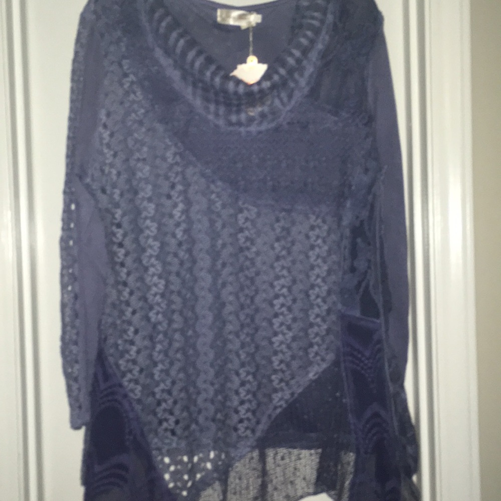 New Slate Blue Shirt
